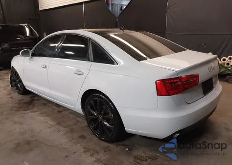 2013 Audi A6 2.0T Premium из США, поврежденный, VIN WAUGFAFC7DN125605